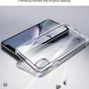 HOOMIL Case for iPhone XR 6.1-Inch, Non-Yellowing, Drop Protection, Anti-Scratch Transparent Hard Back Phone Cover - Crystal Clear