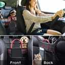 Eing Car Seat Back Organizer - Large Capacity Storage for Purses, Handbags & Kids' Items - Black