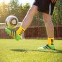 2/4 Pairs Grip Soccer Socks for Men Women Cushioned Non Slip Football Basketball Athletic Sports Socks