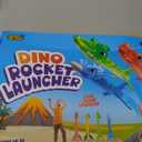 Ninja Blast Dinosaur Toy Rocket Launcher for Kids Toys for Kids 3-5 5-7 4-6 - Outdoor Toys for Kid Ages 4-8 - 3 4 Year Old Boy Birthday Gift - Gifts for Boys Age 3 4 5 6 Years Toy for Toddlers