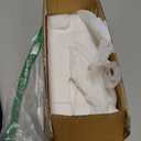 EXTRA SMALL White Unprinted HDPE T-Shirt Bags 4"x3"x10" with handles 2000 Bags 12 Microns Perfect for Supermarkets, Grocery Shopping and Store Purchases