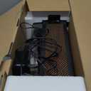 Vinyl Record Players Vintage Turntable with Speakers Belt-Driven Turn Tables Support 3-Speed, Bluetooth Wireless Playback, Headphone, AUX-in, RCA Line LP Phonograph Auto Stop Retro Black