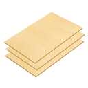 10Pcs 16 x 12 x 1/8 Inch Basswood Sheets, Unfinished Wood Boards, 3mm Basswood for Laser Cutting, Arts and Crafts, Painting, Pyrography, Wood Engraving, Architectural Models