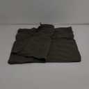 EMEMA Decorative Linen Throw Pillow Covers 22x22 Inch Dark Olive Green Boho Farmhouse Neutral Couch Throw Pillows for Bed Pack of 2 Accent Pillowcase Modern Sofa Cushion Livingroom Home