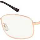 Eyekepper UV Protection Progressive Reading Glasses 3 Levels Multifocus Readers Men Women Bendable Memory Frame (Gold, +2.50)