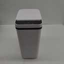 ELPHECO Bathroom Trash Can with Lid 3.5 Gallon Motion Sensor Slim Garbage Can Bathroom Decor Waterproof Smart Small Trash Bin for Kitchen, Office, Bedroom, Living Room, Toilet (White)