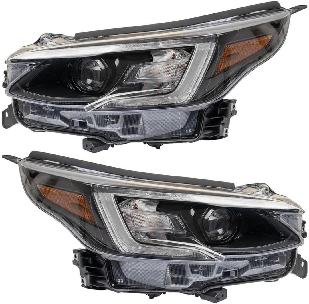 Headlight Set 2 Piece 320-1138L-AS2 SU2502172 SU2503172 1ALHP01948