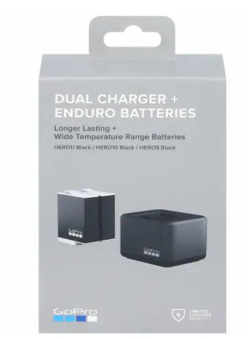 Dual Battery Charger + Enduro Batteries