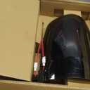 Tail Lights Compatible with 2003-2006 Chevy Silverado 1500 2500 3500 2007 Classic, C-Type LED Tube Black Smoked Lens Rear Brake Lamps OE Replace GM2800174, GM2801174