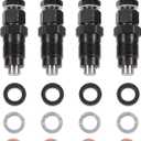 4 Pieces Fuel Injector Kit for Nissan SD22 Diesel Engine Replaces OEM 16600-37502 Complete Fuel Injection System Upgrade