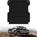 LASFIT Truck Bed Mat for Honda Ridgeline 2026 2025 2024 2023 2022 2021 2020 2019 2018 2017 5.3FT (64.0 in) Bed Mat, TPE All Weather Custom Fit Truck Cargo Bed Liner, Black