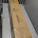 Artificial Bird of Paradise Plant 4Ft Tall Fake Tropical Palm Tree Large Fake Plants with 9 Silk Banana Leaves Faux Plant Indoor Decor Trees with White Pot for Home Bedroom Living Room Office 2 Pcs