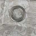 Dainty Home Room Darkening Curtains for Bedroom & Living Room, 2 Panel Set, 38" x 84" (76" Wide Total), Light Control & Privacy, Semi-Darkened, Machine Washable, Steel Grommets, Room Darkening Drapes (Gold)