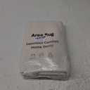 Collive Small Bathroom Rug, 2' x 3' Hand-Woven Low Profile Front Entryway Rug, White/Beige Cotton Reversible Washable Kitchen Mat Modern Farmhouse Carpet for Foyer Bedroom Back Door Decor