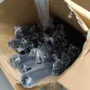 AKTOP Room Divider, No Drilling Curtain Tension Rods Wall Divider for Room Separation, 4-10ft(H) 30-147"(W) Adjustable, Heavy Duty Floor to Ceiling Space Separator Privacy Dividers for Rooms, Black