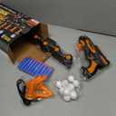 Hover Shot Shooting Toy for Kids - Ball Target Game for Nerf Guns Cool Birthday Gifts Toys for Boys Age 6+ Year Old Boy Best Teenage Gift Idea - Gun, Targets & Darts