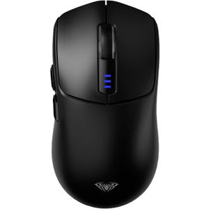 AULA SC580 Wireless Gaming Mouse, Tri-Mode 2.4G/BT5.0/USB-C Gaming Mouse, 12000 DPI Rechargeable Wireless Mouse with 6 Programmable Buttons, Ergonomic Computer Mouse for Laptop/PC/Mac/Tablet