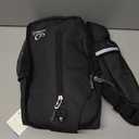 WATERFLY Crossbody Sling Backpack Sling Bag Travel Hiking Chest Bag Daypack (Black)