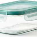 OXO Good Grips 1.6 Cup Smart Seal Leakproof Glass Rectangle Airtight Food Storage Container