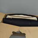 Snailax Massage Seat Cushion - Back Massager with Heat, 6 Vibration Massage Nodes & 2 Heat Levels, Massage Chair Pad for Home Office Chair, Black