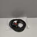 Inline Power Switch with 10-ft 14AWG Cable Piggyback Plug(3-Pronged),Red LED Rocker Button,IP67 Waterproof Extension Cord with On/Off Switch, AC/DC 20A-125V / 16A-250V10FT/14AWG