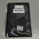 CoBak Server Book Compact Organizer with Clear and Money Pockets, Pen Holder, Fits Apron Perfectly, Leather Waitress Book (Classic-Black)