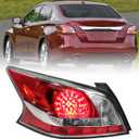 Huray Left LED Tail Light Fit for Nissan Altima 2013 2014 2015 LH Taillight Tail lamp Rear Brake Lamp Assembly Replacement Accessory Replacement for NI2800196 (Driver Side)