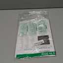 Talented Kitchen 144 Minimalist Pantry Labels  Preprinted White All-Caps on Matte Black Vinyl Stickers, Water-Resistant Adhesive Labels for Kitchen, Jars, Containers, Spices & Pantry Organization