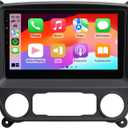 Eonon 10.1 Inch Car Stereo for Chevrolet Silverado/GMC Sierra 2014-2018, Wireless CarPlay & Android Auto Head Unit, Android 13 Car Radio with Bluetooth, Wi-Fi, SWC, 2+32GB - GMSX6