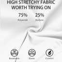 Comper Y Back Sports Bra for Women Low Impact Racerback Workout Bras Sexy Thin Straps Yoga Sport Bras with Removable Pads(White-XL), X-Large (White, XL)