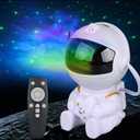 Astronaut Star Projector, Star Projector Galaxy Light for Kids8 Modes Remote and 270 Adjustable Led Lights for Bedroom, Girls Room Decoration, Home Theater, Ceiling, Timer(Original White)