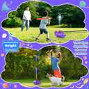 2 x 3 in 1 Water Baseball Summer Toys Sprinkler for Kids, Toddler Outdoor Toys Sprinklers for Yard with 2 Sprinkler Heads, 360 Roating Water Toys Attache to Garden Hose Backyard Pool Party Outdoor Games