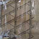 Bookshelf, 82.7" Double Wide 6 Tier Industrial Wooden Bookcase Large Wall Etagere Rustic Vintage Tall Book Shelf with Metal Frame Open Storage Rack for Living Room Home Office