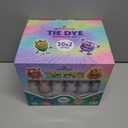 30 Colors Tie Dye Kit, Tie Dye Set for Kids, Pre-Filled Tye Dye Bottles, Non Toxic Permanent Fabric Dye Art Set, Easy DIY Fabric Art - Create Fun (30 Colors)