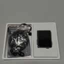 RUIZU 64GB HiFi Lossless MP3 Player, DAC DSD High Resolution Digital Audio Player, Portable Hi-Res Music Player with 2" Touchscreen, Resume Playback, CNC Aluminum Alloy Body, Up to 128GB microSD Card (Silver)