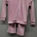 The Children's Place baby-girls And Toddler Velour Ribbed Sweatshirt and Sweatpant, 2 Piece Outfit (5T)