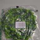 LSKYTOP 2 Pcs Boxwood Wreath with Artificial Wreath Green Leaves Door Wall Window Decoration,11Inch/PC