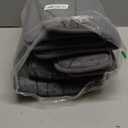 YIHOUSE Memory Foam Bathroom Rug Set, 3 Pieces - Dark Grey (Ultra Soft, Absorbent, Non-Slip, Machine Washable) (1'8" x 2'8")