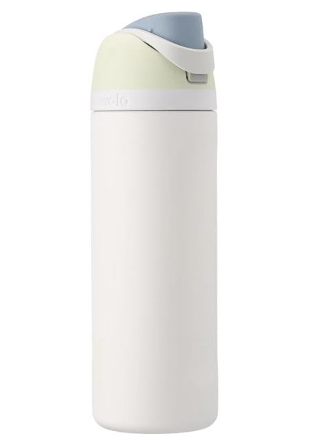 Owala FreeSip Insulated Stainless Steel Water Bottle with Straw for Sports, Travel, and School BPA-Free Sports Water Bottle, 24 oz, Iced Breeze