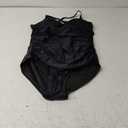 Women's Tummy Control Bathing Suit Retro Full Coverage Swimwear 2025 2XL