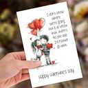 4 x Valentines Day Card, Valentines Day Cards Gifts for Him Her, Valentine's Day Card for Husband Boyfriend Wife Grilfriend (QQ-157)