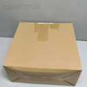 Outus 100 Pack Graduation Party Treat Box Charcuterie Boxes with Clear Lids, 5.7 x 5.1 '' Paper Food Containers White Take out Bakery Boxes Gift Tags Rope for Desserts Graduation Party Supplies