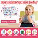 Unicorn Toys LCD Writing Tablet for Girls Kids, Colorful Toddler Toys Drawing Board, Educational Kid Toys Doodle Pad Toys for 3 4 5 6-12 Years Old Girls Boys Birthday Party Christmas Gift, 8.5 Inch (Pink)