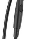 Delta Faucet 6-Spray SureDock Magnetic Shower Head with Handheld Spray, Matte Black Shower Head with Hose, Showerheads & Handheld Showers, MagnaTite Docking, Matte Black 75609BL