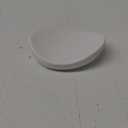Ceramic Soap Dish Holder, for Bathroom,Tub and Kitchen SinkWhite