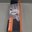 Swpeet Powerful Speedy Hand Drill 1/4-Inch Capacity with 13Pcs Drill Bit Set, Mini Hand Drill Manual  inch with Finely Cast Steel Double Pinions Design, Chucks and Grip Handle for Woods, Plastics