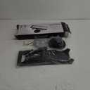 Mandoline Slicer, Adjustable Mandoline Slicer for Kitchen, Stainless Steel Mandolin Vegetable Chopper for Potato, Julienne Cutter with Cut-Resistant Gloves, Black