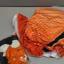 Tegeme 32 Pcs 6.5 ft Basketball Round Backdrop Cover with Aluminum Foil Balloons and Latex Balloons Sports Theme Arch Backdrop for Party Photography Birthday Party Decoration (Classic Color)