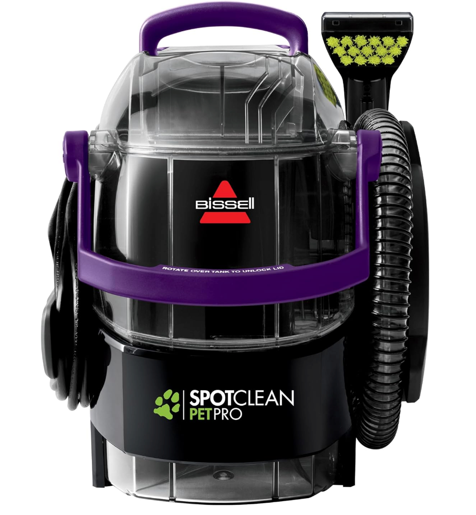 Bissell SpotClean Pet Pro Portable Carpet Cleaner, 2458