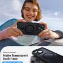 Faiono Magnetic for iPhone 15 Case [Full Camera Protection][Military-Grade Protection][Compatible with MagSafe] Shockproof Protective Slim Phone Case for iPhone 15, Black